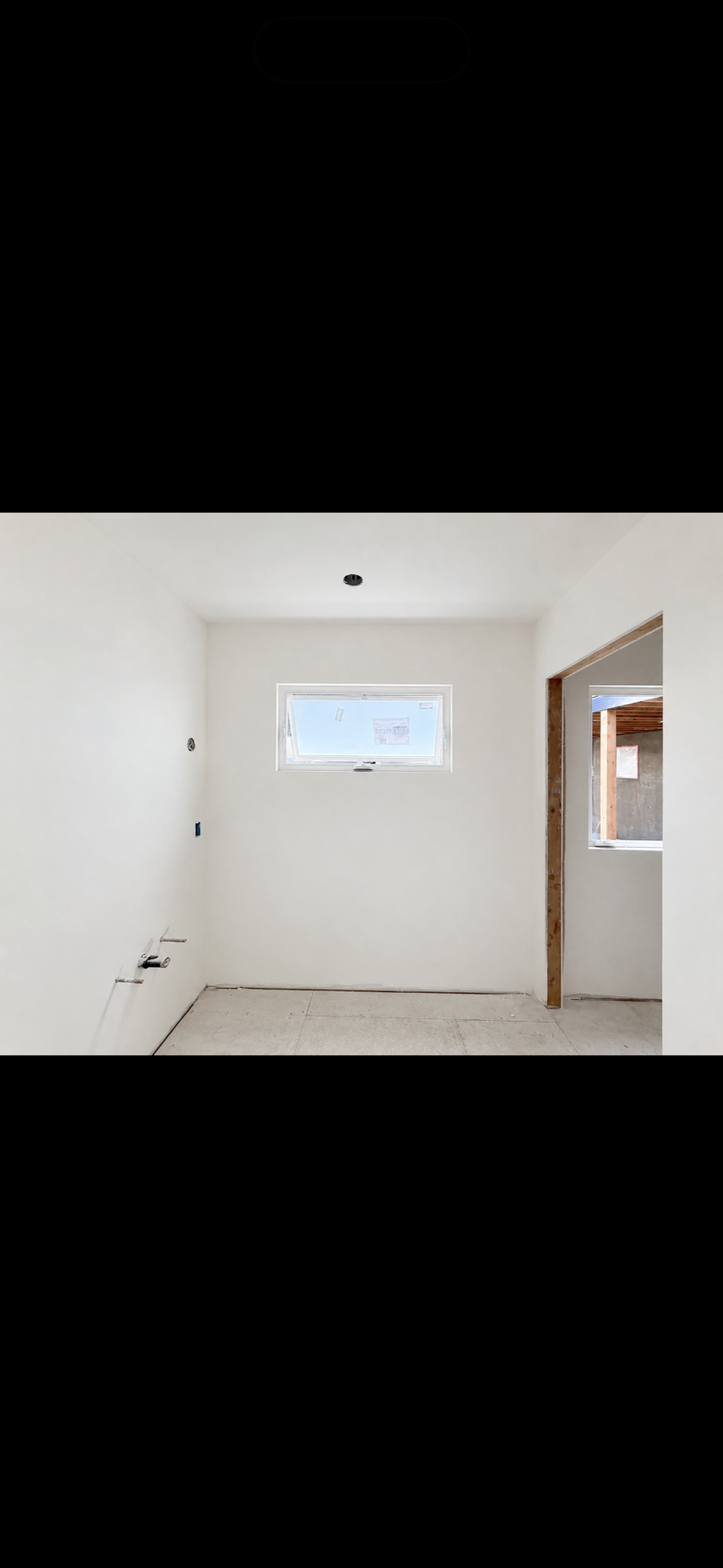 Finished remodeled room